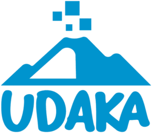 Logo Udaka Games azul
